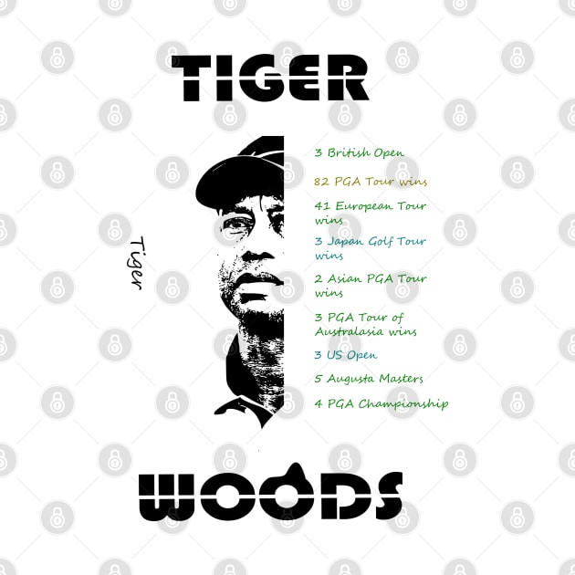 Tiger Woods by Dazzeel