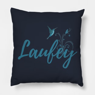 Laufey Blue Bird Pillow