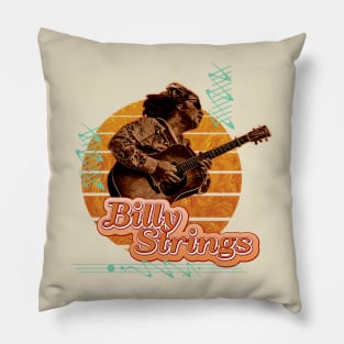 Billy Strings \\ Retro Art Pillow