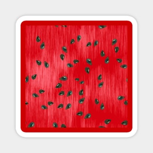Watermelon seed pattern Magnet
