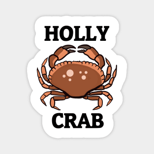 Holly Crab Magnet