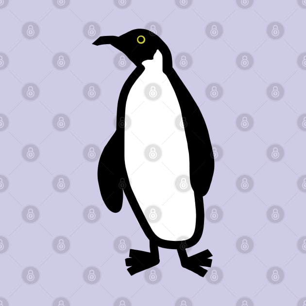 Cute Animals Penguin Doodle by ellenhenryart