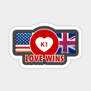 K1 Visa Winner Magnet