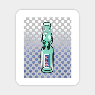 Retro Ramune soda bottle Magnet