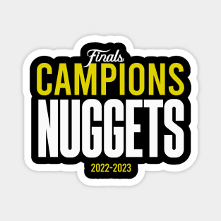 Finals Champions Nuggets 2023 Magnet