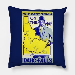 1910 Idaho Falls, Idaho Pillow