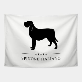 Spinone Italiano Black Silhouette Tapestry