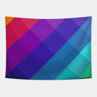 Cubical Colors Tapestry