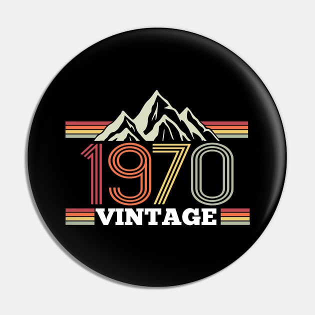 1970 birthday gift idea retro Pin by HBfunshirts