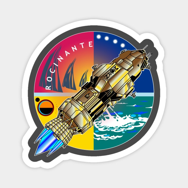 ROCINANTE Magnet by KARMADESIGNER T-SHIRT SHOP