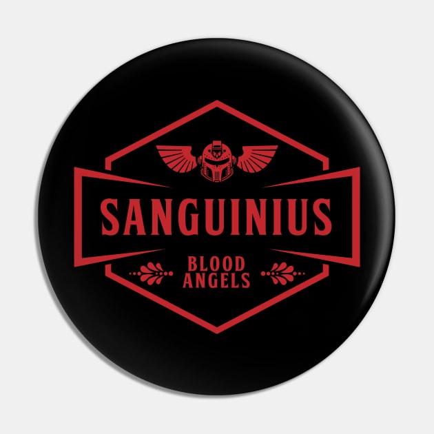 Sanguinius, Angelic Primarch - Warhammer 40K Tribute Pin by DesignFlex Tees