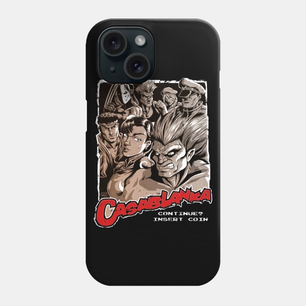 Casablanka Game Phone Case by jpowersart