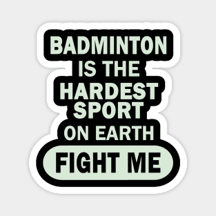 Passion Men Double Badminton Sports Magnet