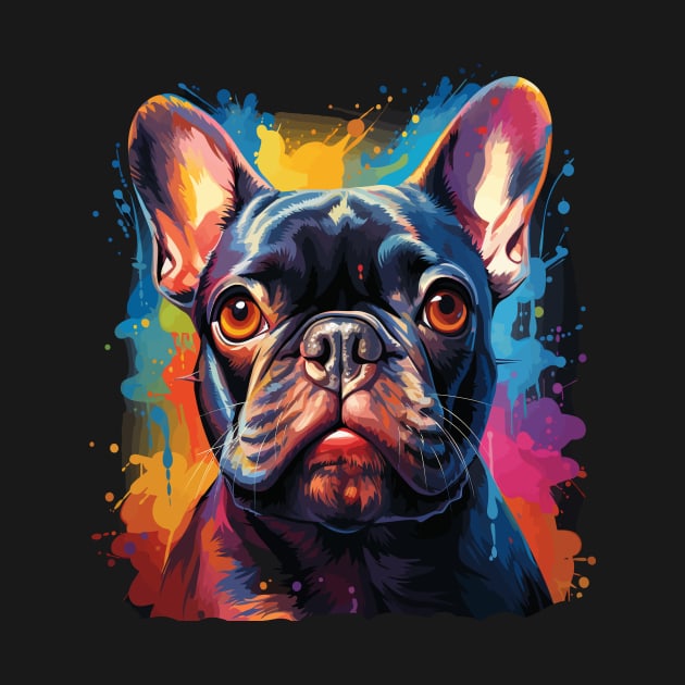 French Bulldog Rainbow by JH Mart