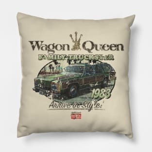 Wagon Queen Family Truckster - Vintage Pillow