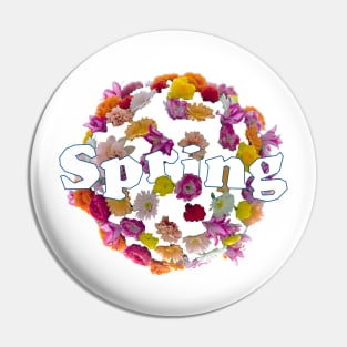 Blooming into Spring Flower Pin