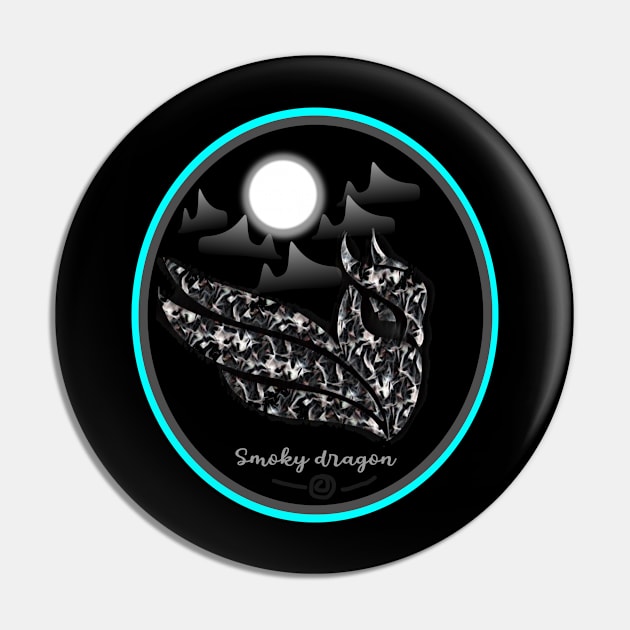 Smoky Dragon Pin by RAK20