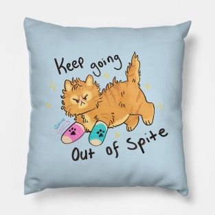 Tater Tot Cat Grrr Pillow