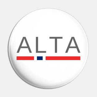 Alta Norway Pin