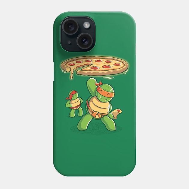 Delicious Disk Attack - Ninja Turtles Phone Case by TrulyEpic