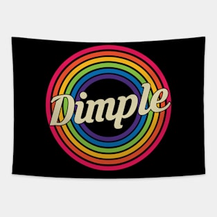 Dimple - Retro Rainbow Style Tapestry