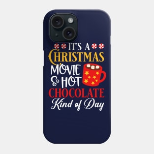 Christmas movies all day Phone Case