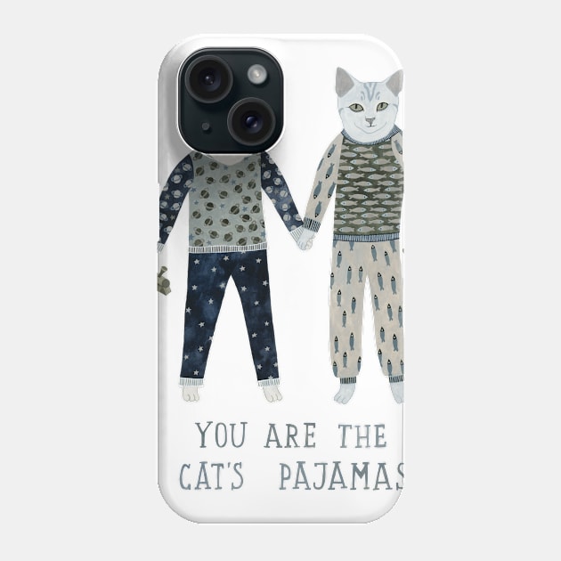 You are the cat's pajamas Phone Case by Golden Section