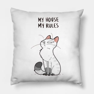 Fun animal comic Pillow