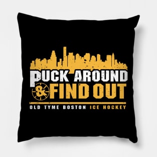 Puck Around and Find Out Pillow