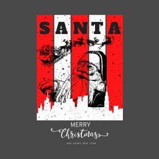 Merry Christmas santa t-shirt T-Shirt