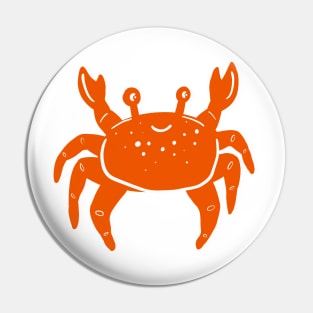 Happy Crab Pin