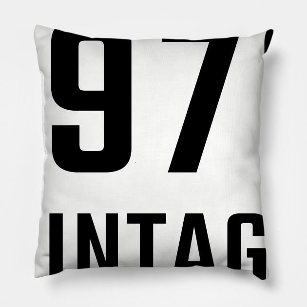 1972 VIGTAGE Pillow by Suva