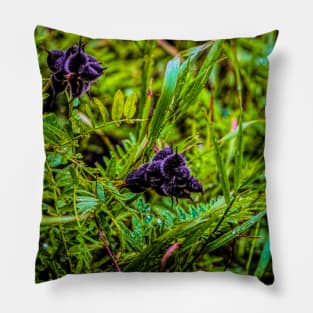 Weed or flower that is the question. Pillow