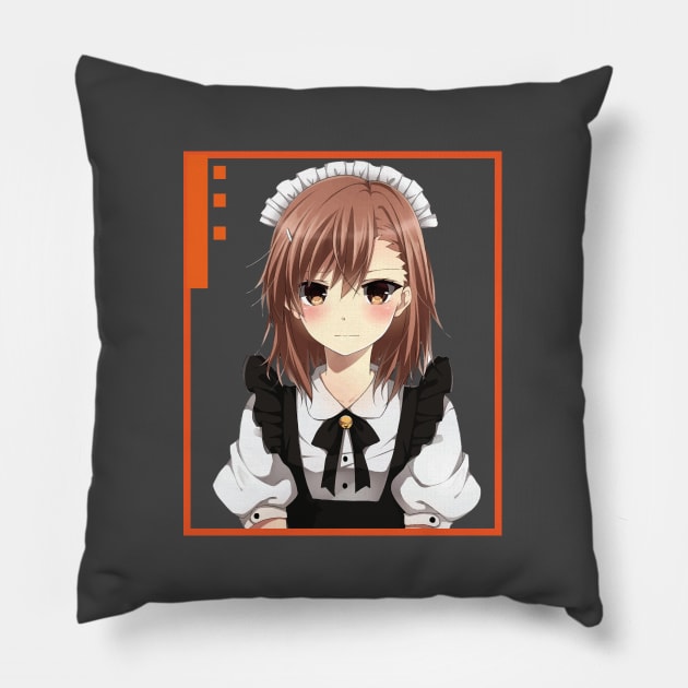 Misaka Mikoto Pillow by Hi Monday