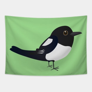 Cute magpie Tapestry