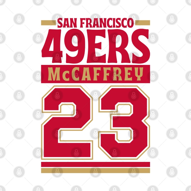 San Francisco 49ERS McCaffrey 23 Edition 3 by Astronaut.co