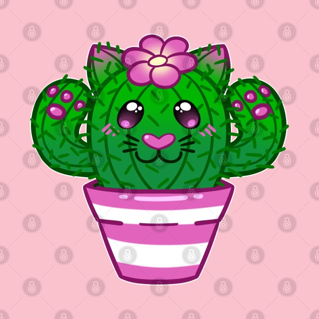 Cactus Cat by leashonlife