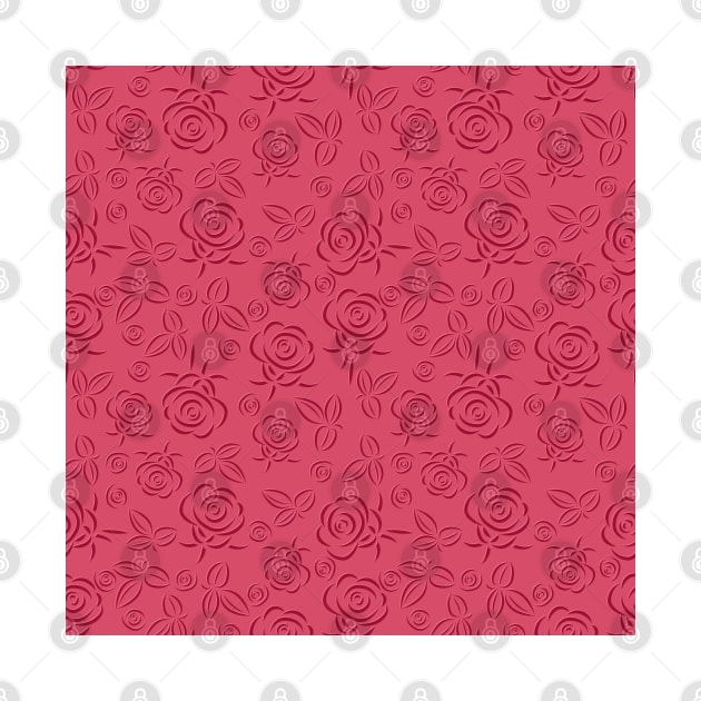 Roses pattern by Julia_Faranchuk