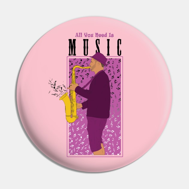 All You Need Is Music ( Saxophone ) " Music Quote " Pin by Ghean