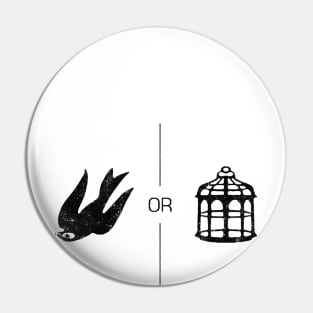 Bird or Cage ? Pin