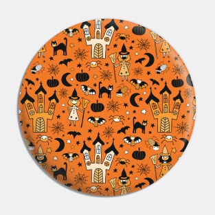 Corona Halloween Night Pin