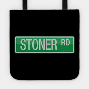 Stoner Road Street Sign T-shirt Tote