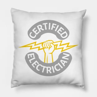 Certified electrician Pillow