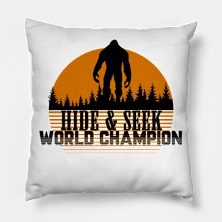 Hide & Seek World Champion Sasquatch Pillow