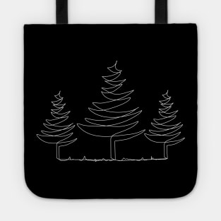 Single line trees Tote