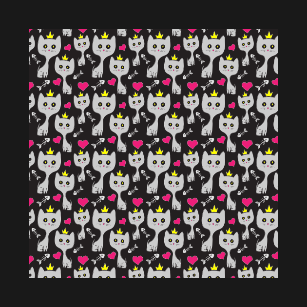 Cat Queen Pattern by HelenDesigns