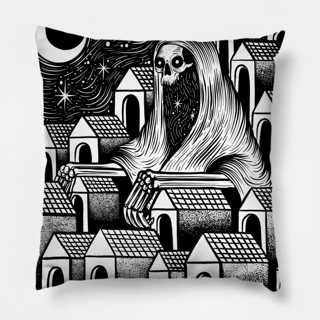 THE LONELY KING Pillow by DANIELE VICENTINI