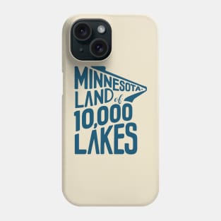 Minnesota Land of 10,000 Lakes Phone Case