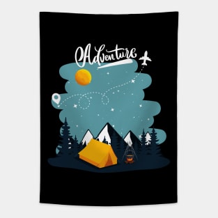 Live for adventure Wanderlust love Explore the world holidays vacation Tapestry