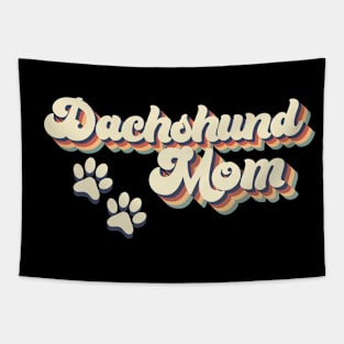 Dachshund Mom Gift For Lovers of Dogs Tapestry
